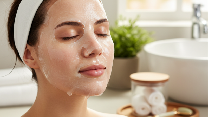 Fördelarna med en collagen mask för din hud